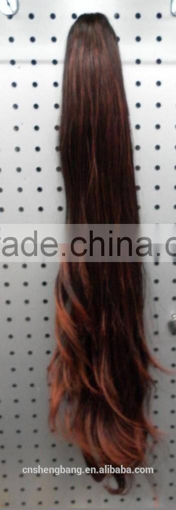 wholesale wigs synthetic hair wig hair extension ponytail wig