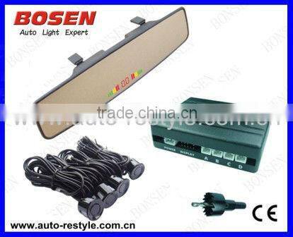car reverse camera parking sensor VFD1-4 display