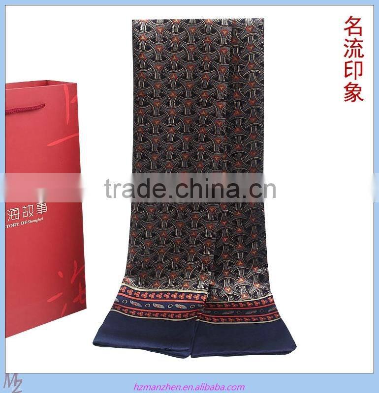 Silk men scarf of The Chinese style