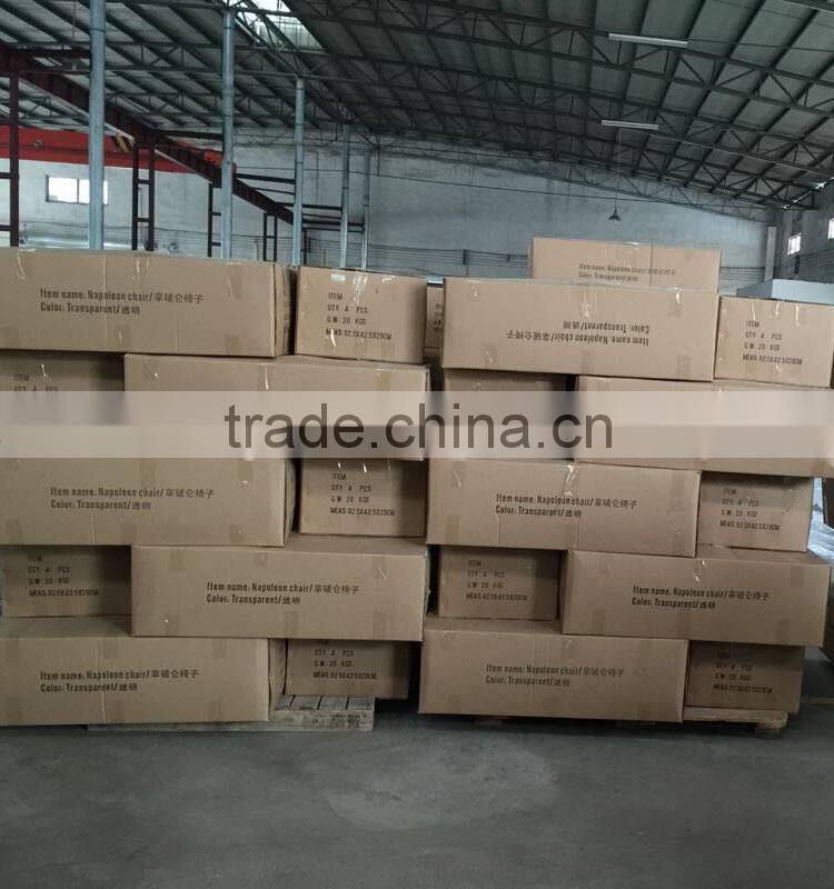 manufacture and wholesale crystal clear wedding chair