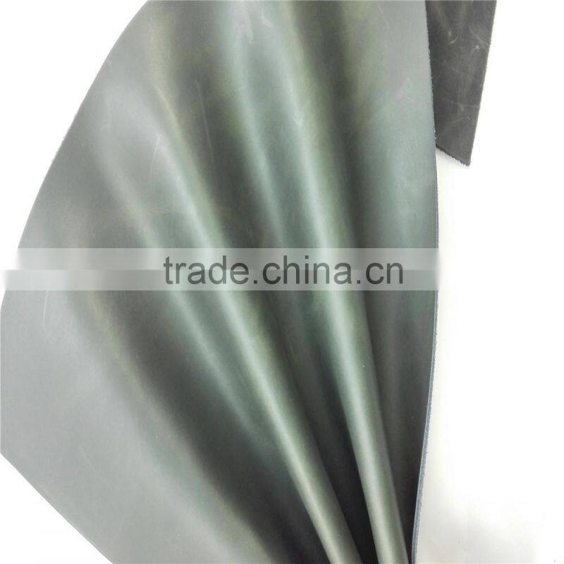 Genuine china cow leather for shoes bag wallet