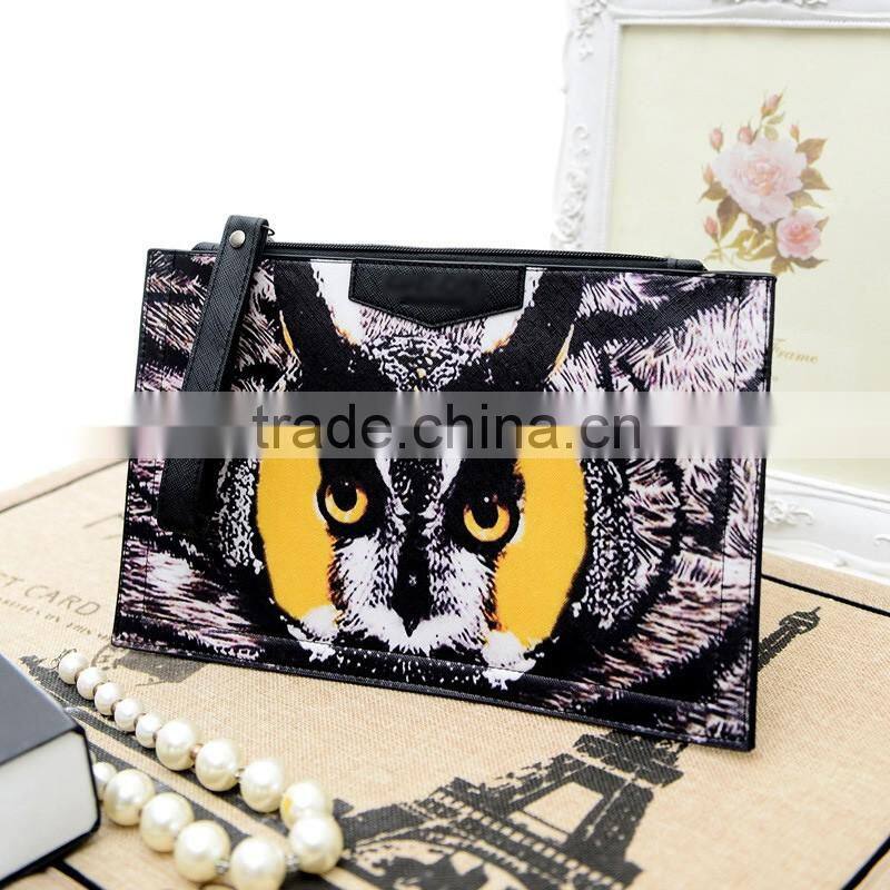 Flog star printing clutch women handbags shoulder messenger bag crossbody bags