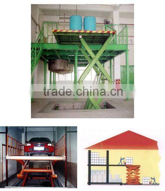 hydraulic scissor 4 ton car lift