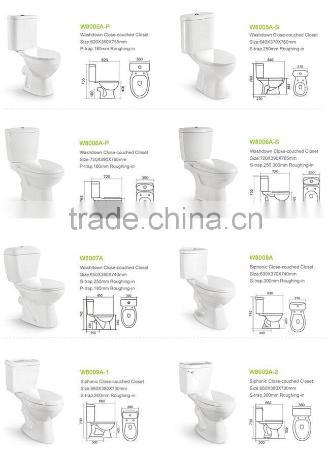 New products sanitary ware space saving toilet