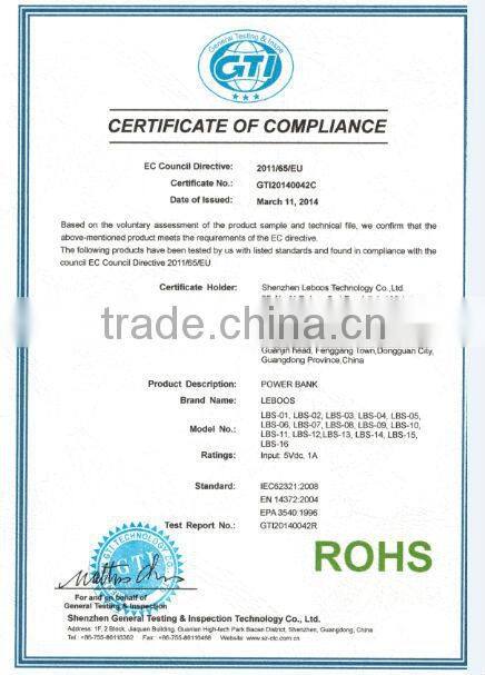 Best quality latest candy colors wallet power bank 20000mah