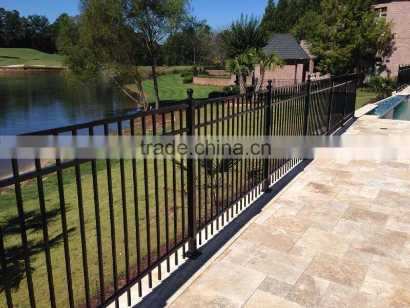 Alibaba Supplier Used Fully Welded Wrought Iron Fence for Sale