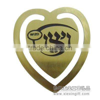Chinese Face Metal Bookmark