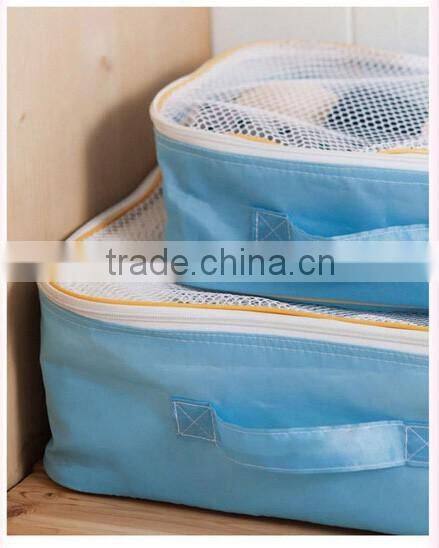 Wholesale 3 pcs 1 set travel clothing bag organizer bag