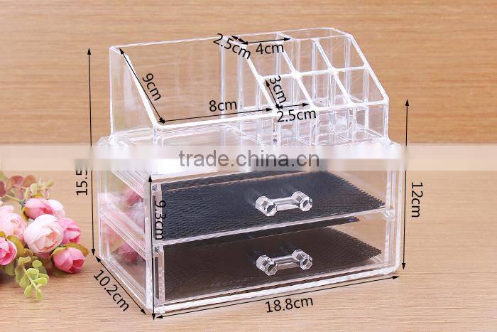 C28 ANPHY Large Makeup Organizer Box with Drawer