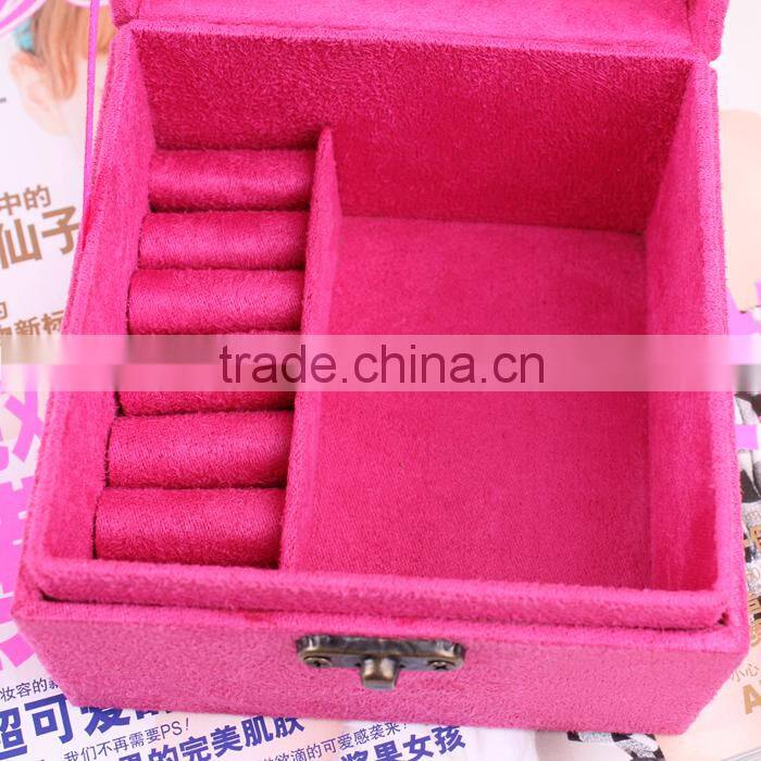C04 ANPHY Cube Jewelry Box Small with Mirror Jewelry Finding Box Assorted