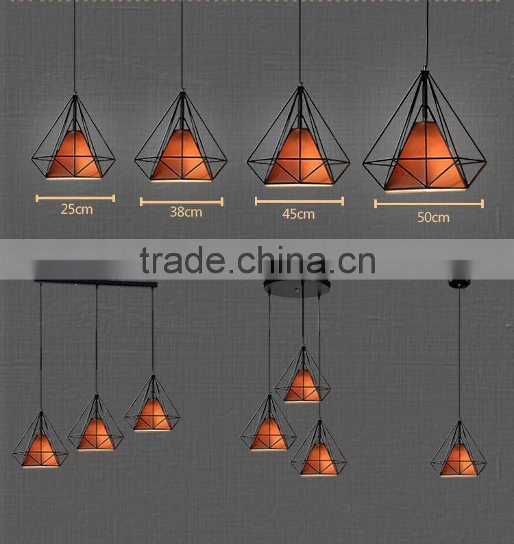 Coffee& office modern simple style hanging lamp colorful pendant lamp