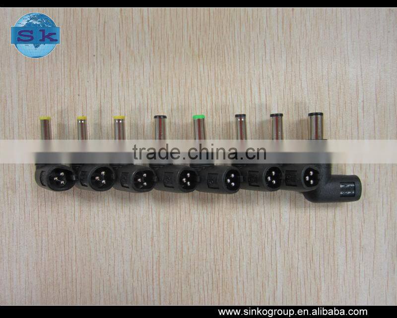 70W ac to dc automatic charger for laptop with dc 8 tips
