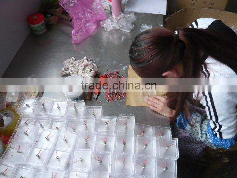 Soil thermometer with metal sensor probe w/ wet&dry showed green plastic housing cheap price accurate read temperature