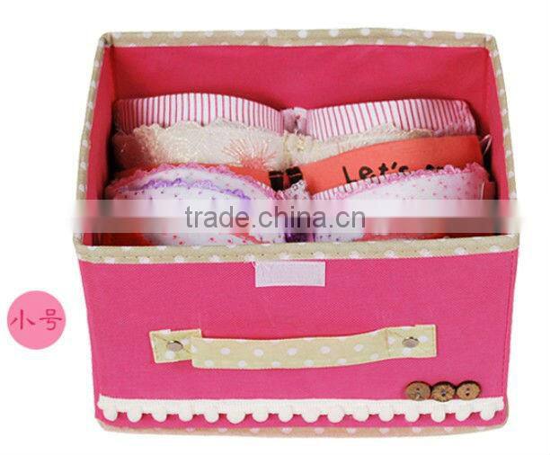 High quality non woven Waterproof coated double cover receive sorting box store content box