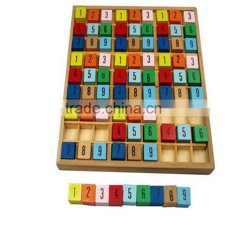 Preschool Educational Math Learning Toy Colorful Number Board Educational Games