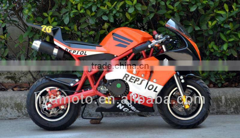 49CC GAS MINI POCKET BIKE PULL START 2 STROKE