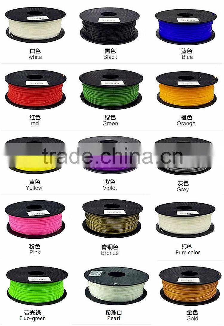 3d pla filament for 3d printer ultimaker,makerbot,reprap,Stratasys,Objet