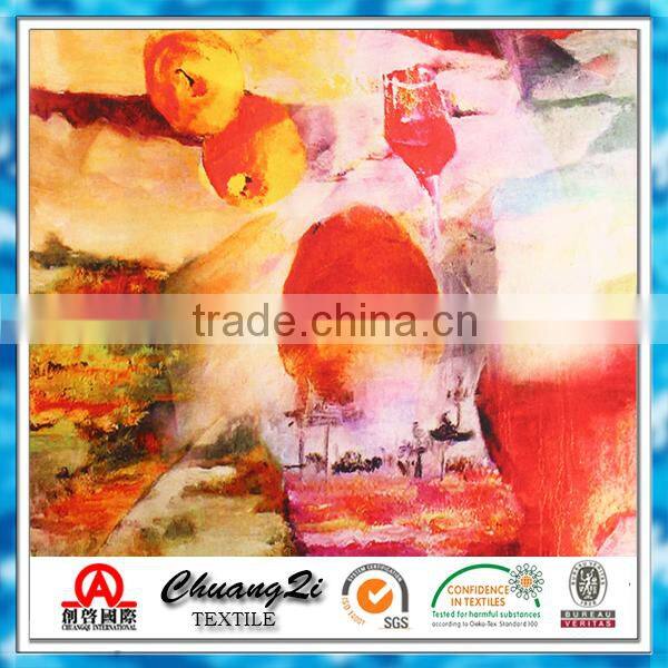 Chinese Manufacturer 100% Rayon nice design Printed Fabric