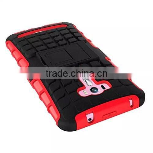 Keno Hot Selling PC+TPU Hybrid Kickstand Back Cover Phone Case for Asus Zenfone Max ZC550KL, Cover Case for Asus Zenfone Max