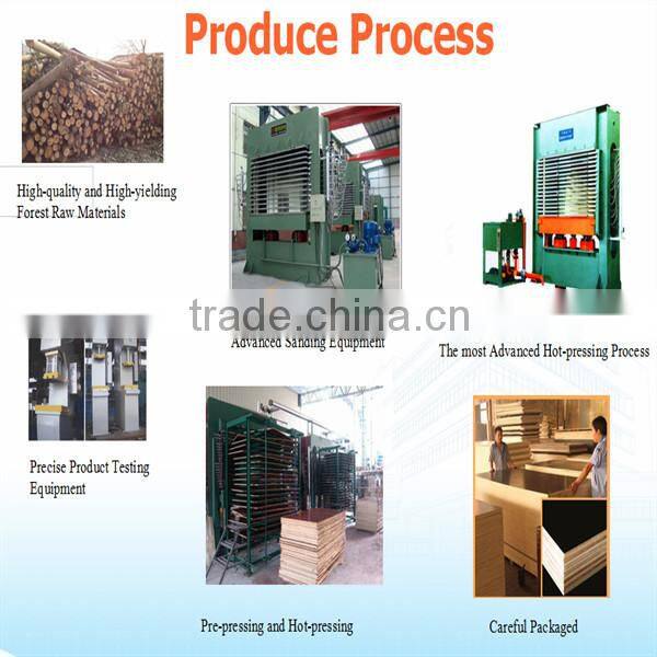 China alibaba 2015 wholesale customized plywood 5mm melamine backing board