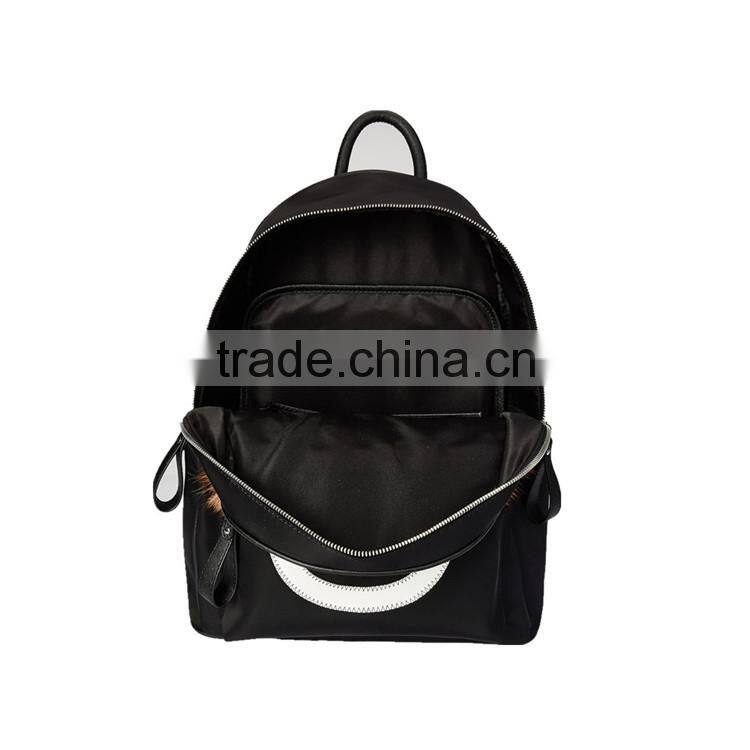 Cheap price canvas backpack for school use from China factory