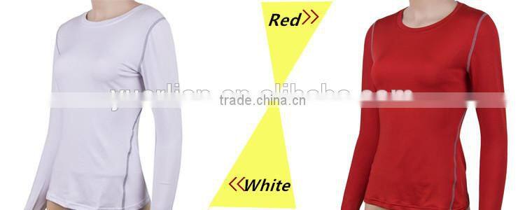 wholesale comfortable yoga apparel long sleeves tshirt 2019