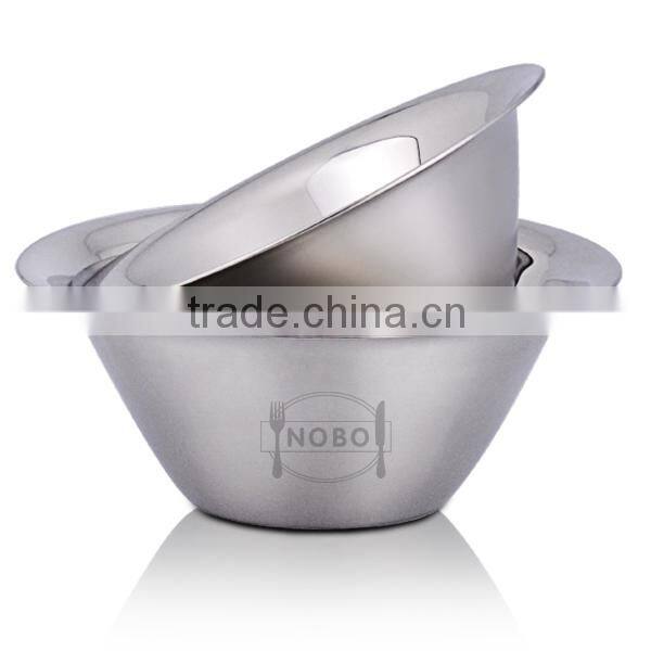 Stainless steel deep bowl
