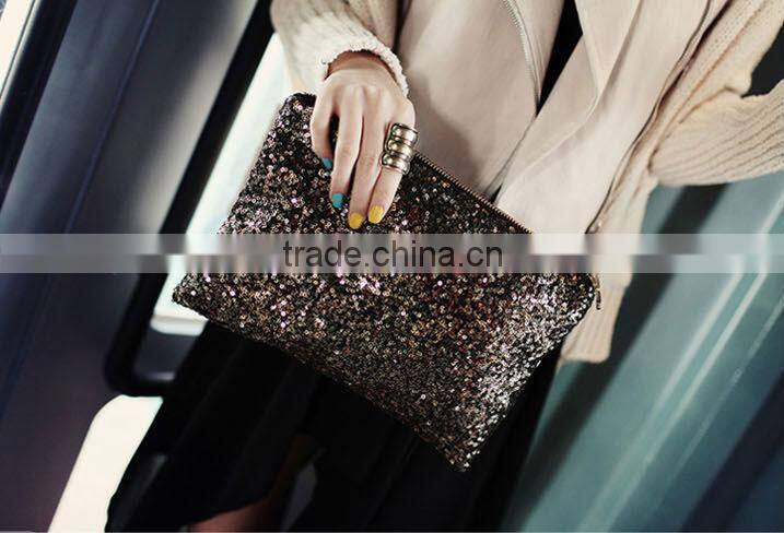 Sequin and Bead Evening Bag