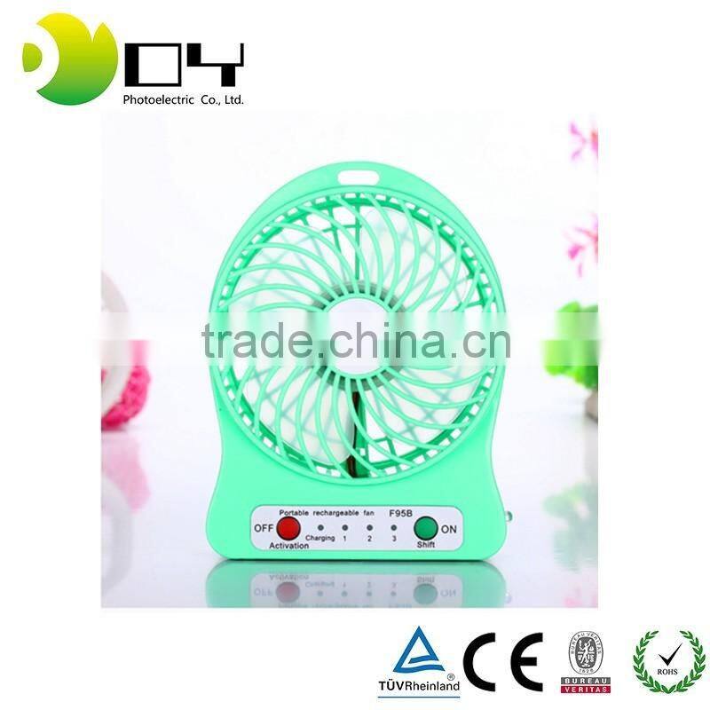 Best gift emergency rechargeable mini usb fan small pocket usb fan mini usb fan