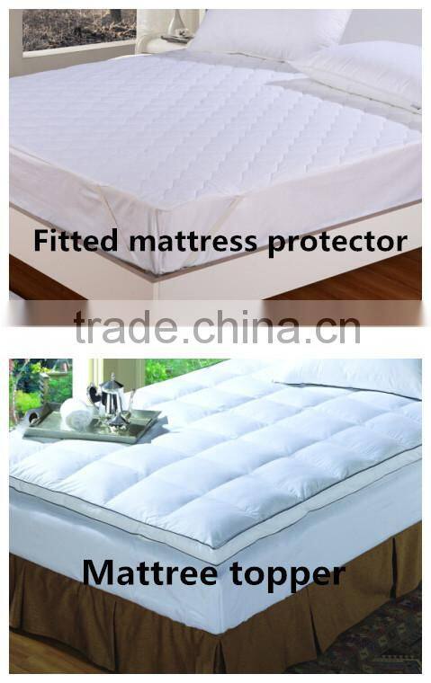High Quality 100% Cotton Waterproof Mattress Protector