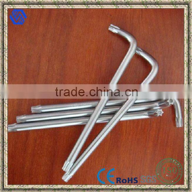 L-shaped Hex Key Wrench Hand Tool,torx spanner wrench