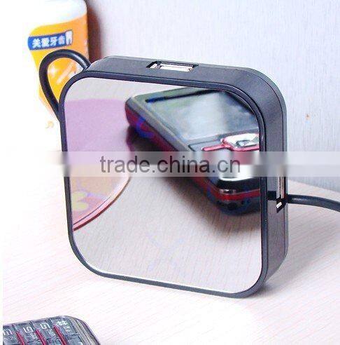 New 4 Port Usb Hub with Mirror/Magic Mirror Hub