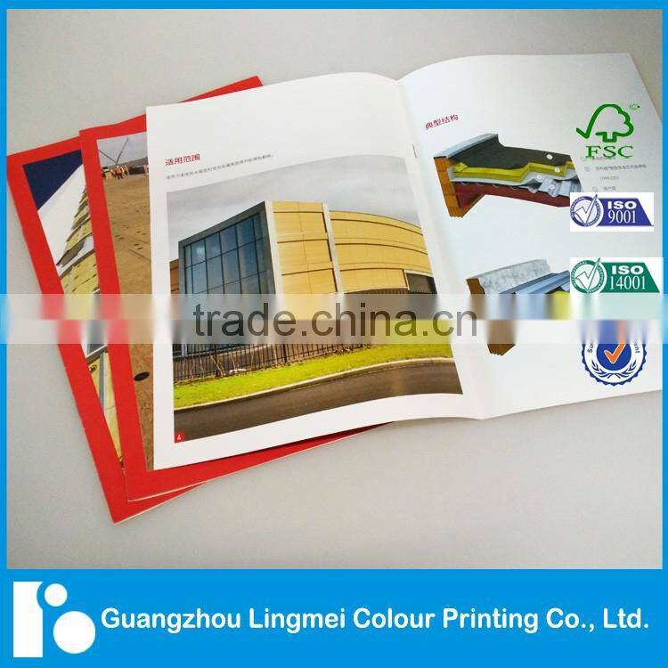 Quality Saddle Stitched Customized Color Catalog Printing Manufacturer