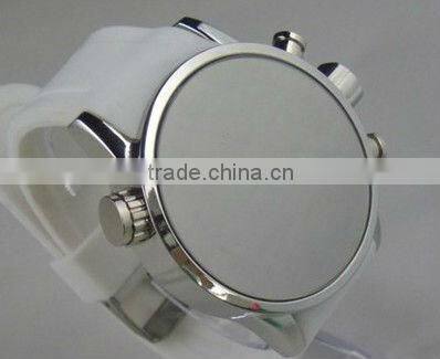 Round Touch screen LED watch ,silicone LED watch