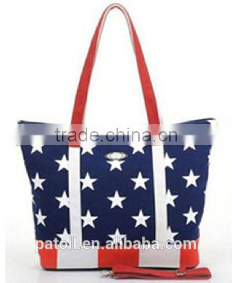 Promotional fashionable custom canvas bags digital printing