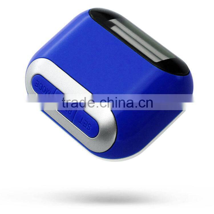 2015 hot sale electric gifts and new product style Shoelaces monofunctional mini precise solar pedometer