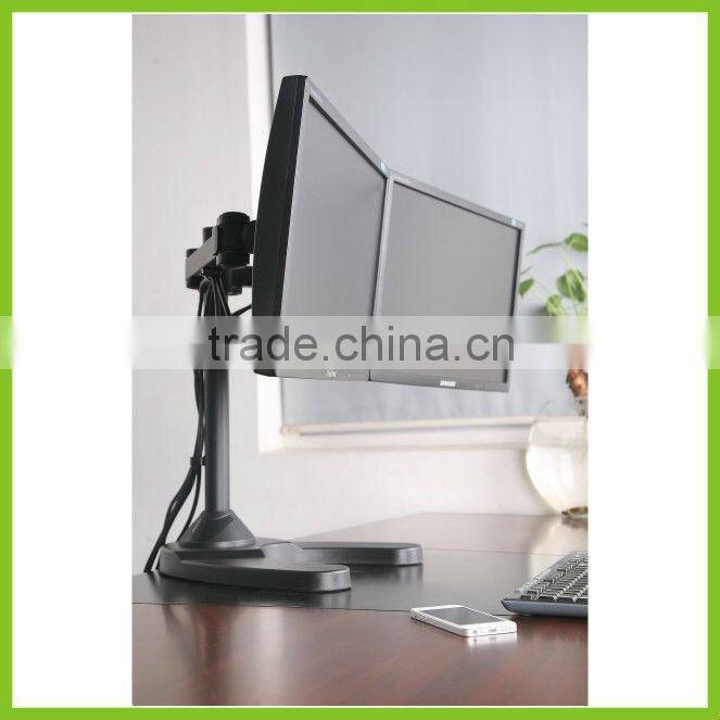 LCD351D-STAND DMP VESA 75x75 100x100 Double LCD Monitor Stand