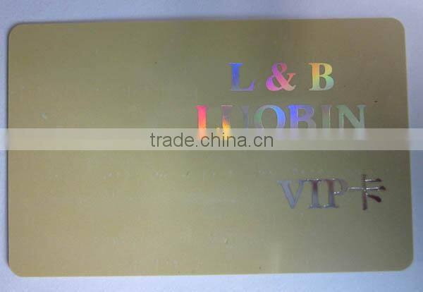 PVC VIP card