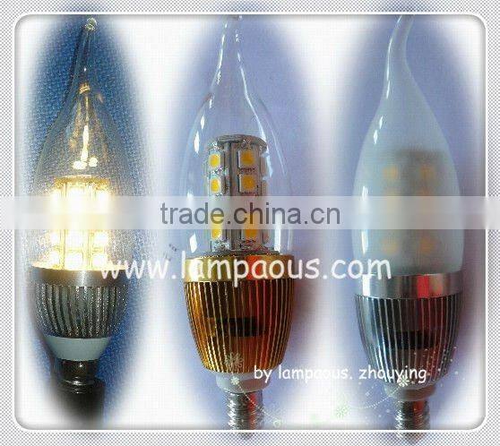 factory wholesale price e12 led chandelier bulb