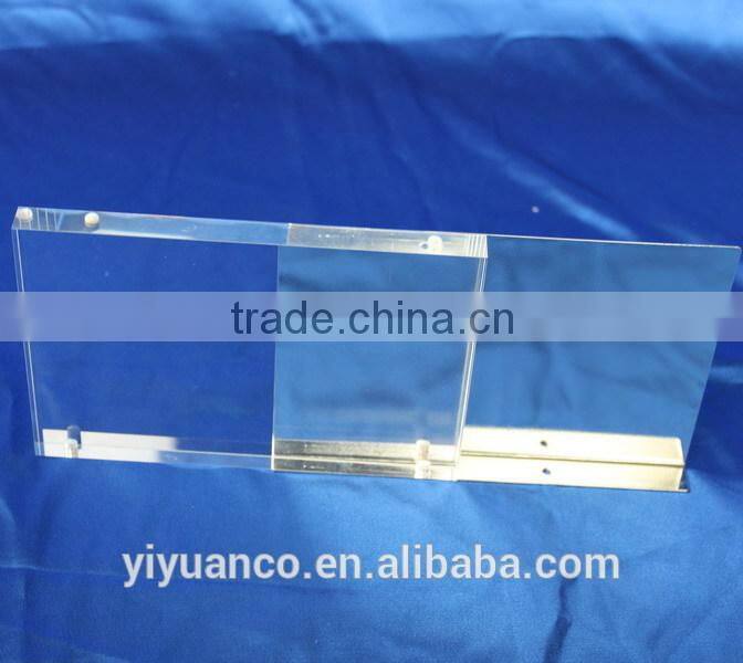 Magnetic Clear Acrylic Photo Frame / Perspex Picture Holder 3