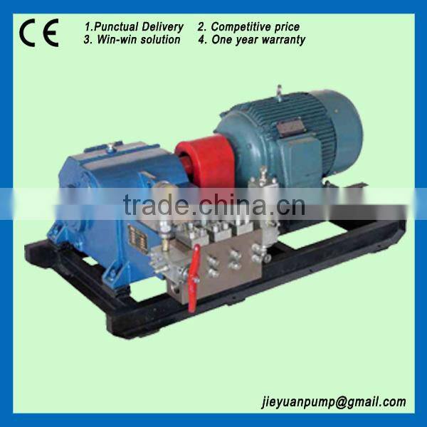 diesel engine high pressure pipe pressure testing pump water jet blaster pump