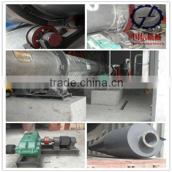 Guoxin 2.2*18m CE sawdust dryer machine with best service