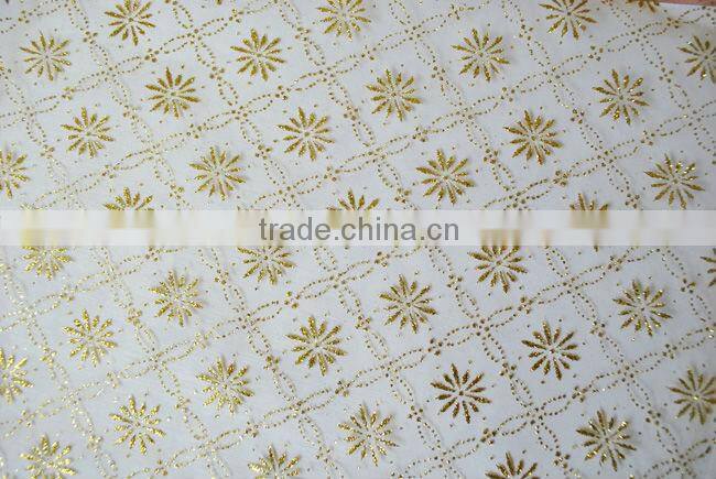 decorated draw string organza pouch for wrap