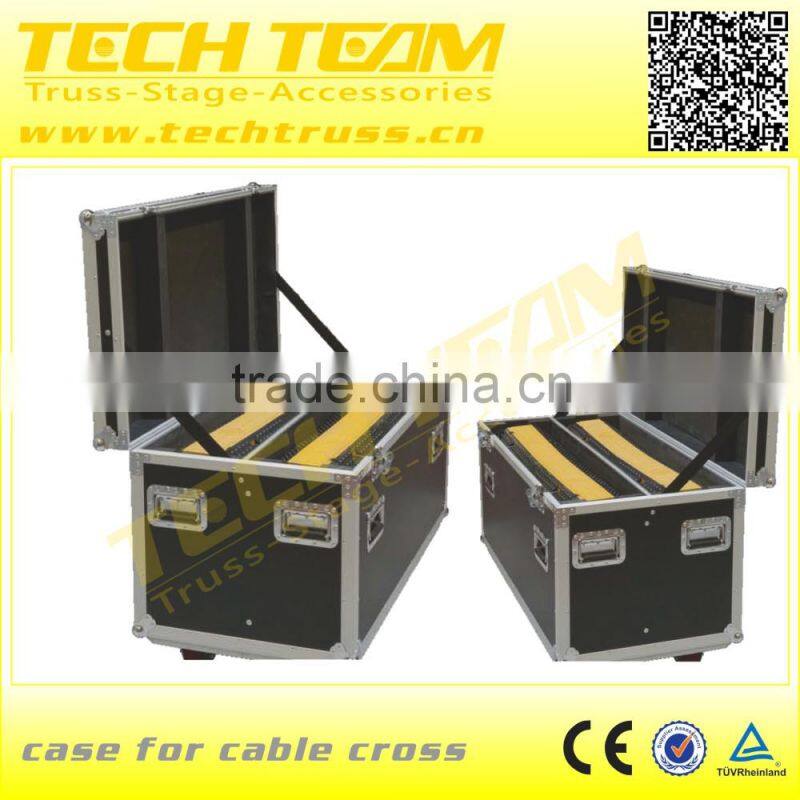 5 Channel yellow cover flexible cable cable protector outdoor