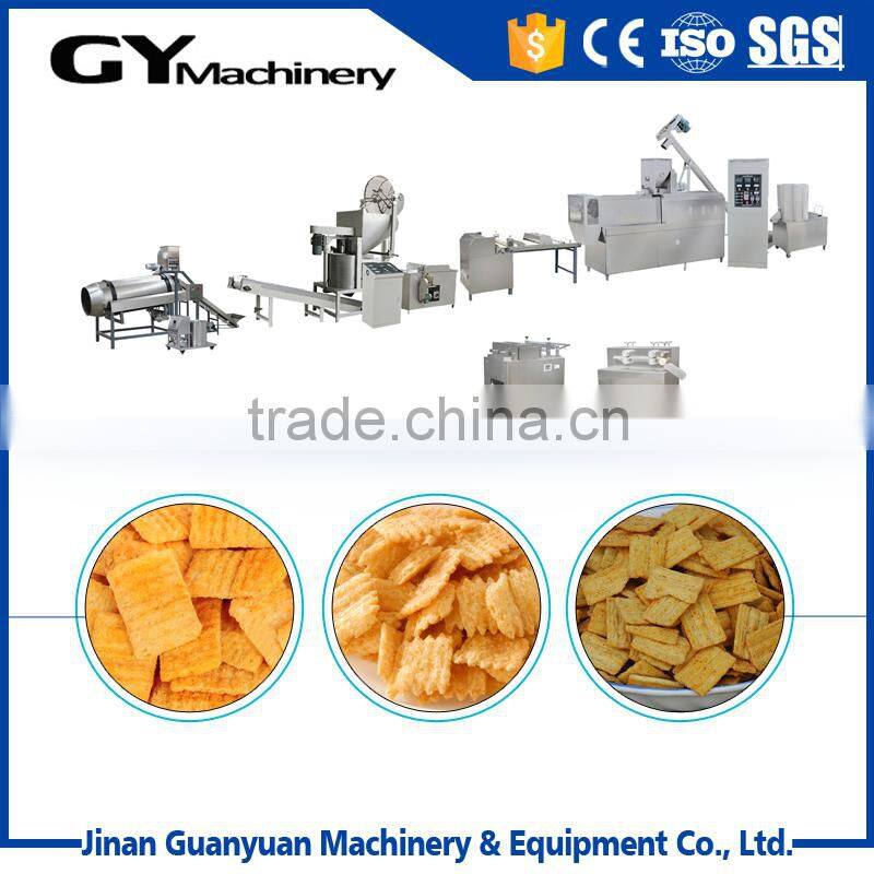 fried snacks production line/potato snack chips making machine