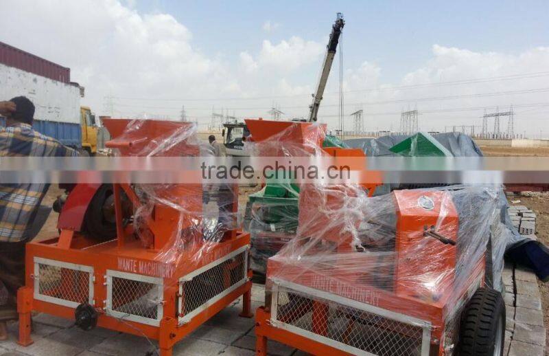 WT1-20 clay brick making machine for clay,earth block machine