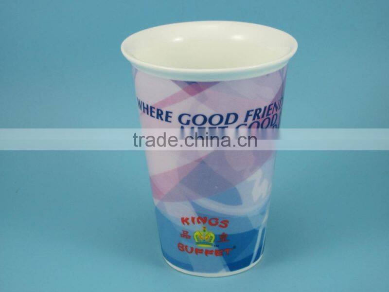 YF11033 double wall porcelain travel mugs with silicone lid