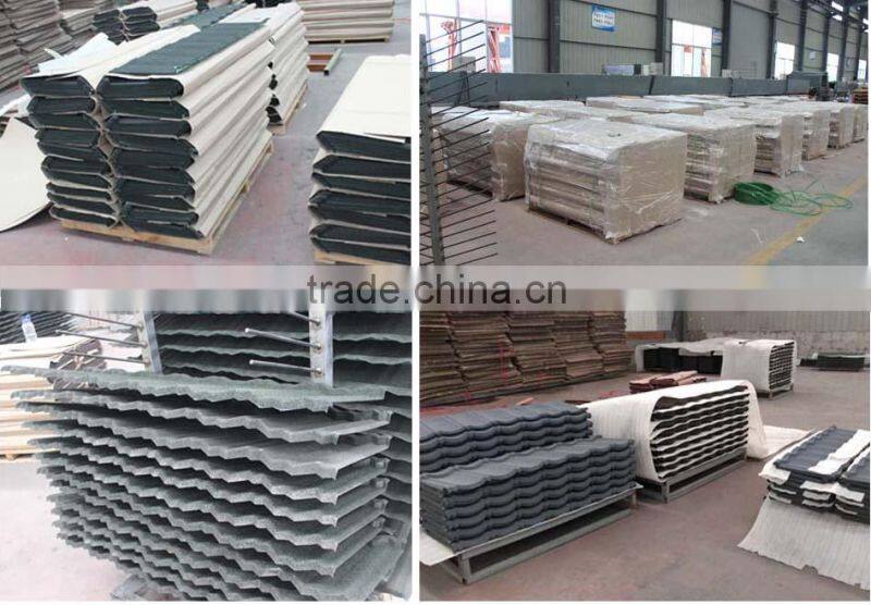 Trade Assurance solar roof tiles Stone Coated Metal Roof Tile For House, metal roof tile