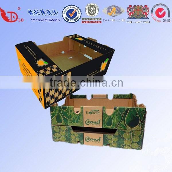 China factory fruit packaging carton box
