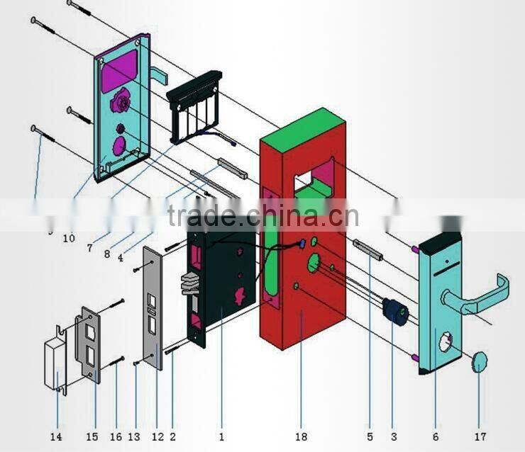 GD RFID Door Security Lock